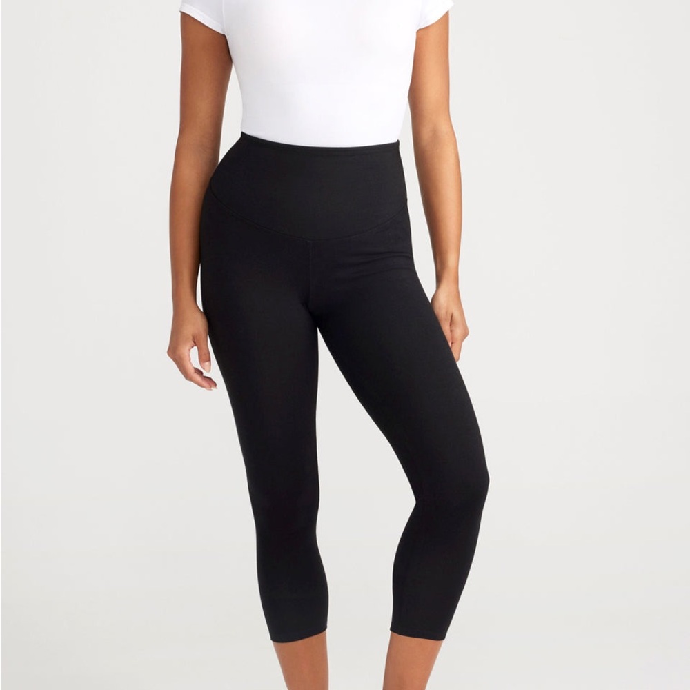Yummie Gloria 7/8 Shaping Legging - 360Sculpt Cotton Black Size XS